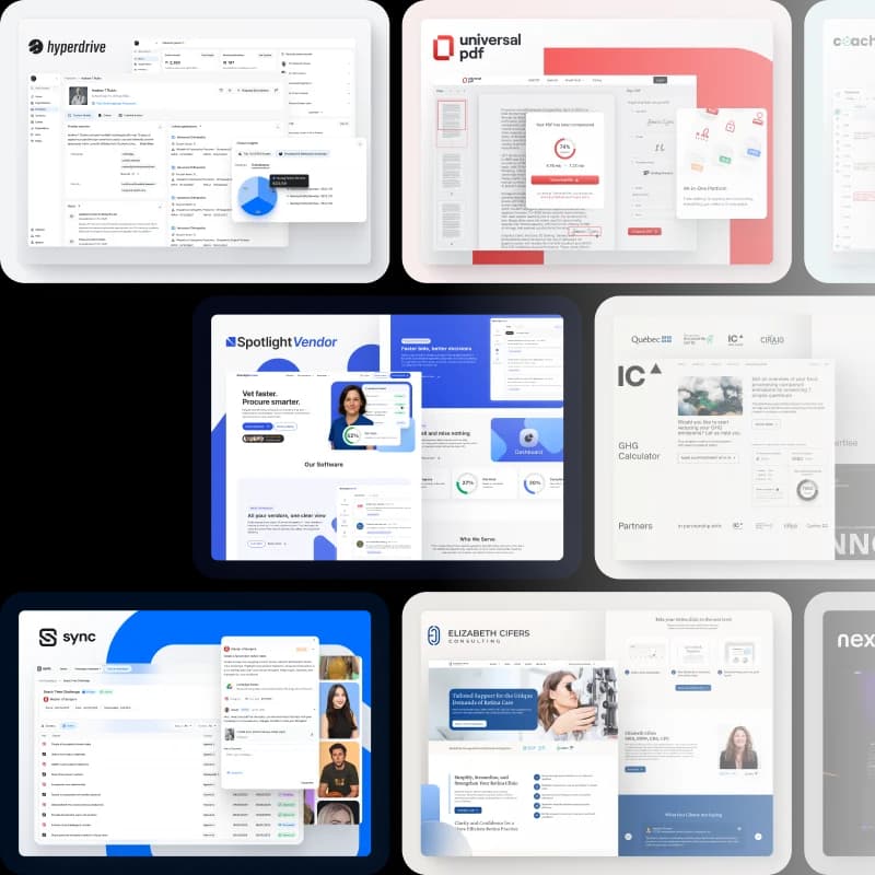 Software development projects showcase